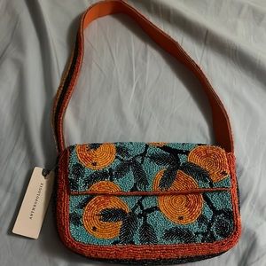 Anthropologie Fiona Beaded Handbag